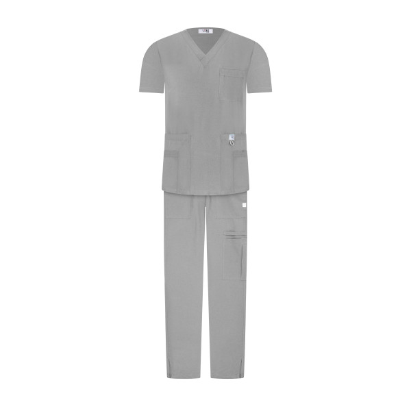 Breathing Scrub Set - Gray / Gris
